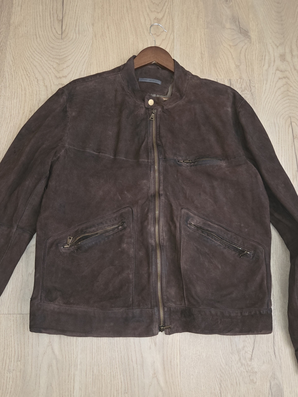 John Varvatos Suede Jacket